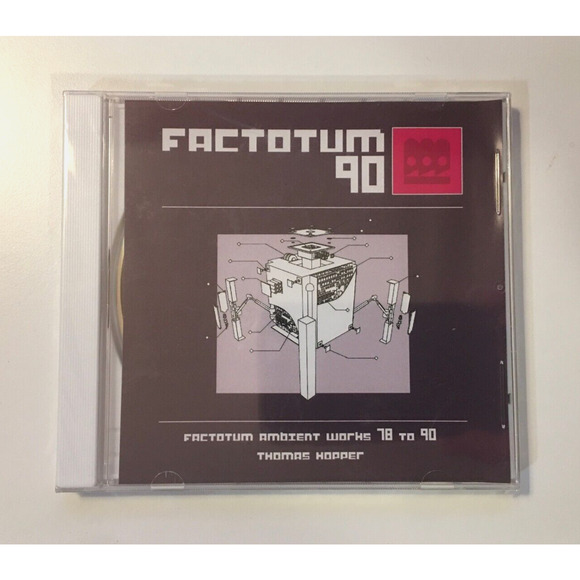 Factotum 90 CD Soundtrack Thomas Hopper - Limited Run Games - New Sealed - Picture 1 of 2